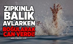 Zıpkınla balık avlarken boğularak can verdi