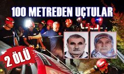 100 metreden uçtular: Acar çifti hayatını kaybetti