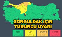 Zonguldak için turuncu uyarı