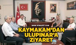 Devrek eski Kaymakamı'ndan Özcan Ulupınar’a ziyaret