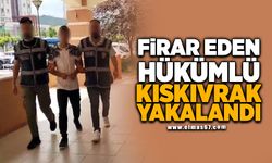 Firar eden hükümlü polis ekiplerinden kaçamadı