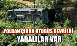 Bartın-Karabük istikametinde otobüs yoldan çıktı