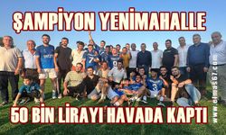 Şampiyon oldu 50 bin lirayı havada kaptı!