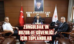 Zonguldak’ın güvenliği için güç birliği oluşturdular