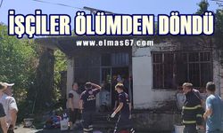 Ölümden döndüler: İşçiler kabusu yaşadı