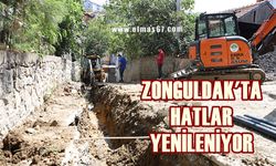 Zonguldak'ta hatlar yenileniyor