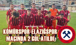 Zonguldak Kömürspor-Elazığspor maçında 2 gol atıldı