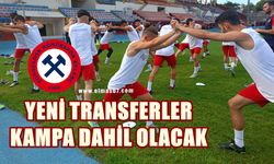 Zonguldak Kömürspor'da yeni transferler kampa dahil olacak