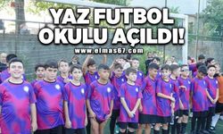 Yaz futbol okulu açıldı