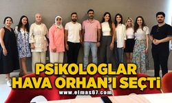 Psikologlar Hava Orhan’ı başkan seçti