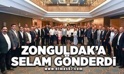 Zonguldak’a selam gönderdi!