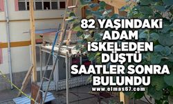 82 Yaşındaki adam iskeleden düştü, saatler sonra bulundu!