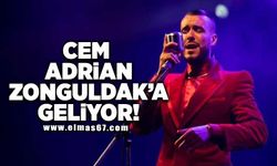 Cem Adrian Zonguldak'a geliyor