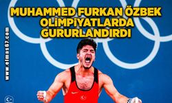 Muhammed Furkan Özbek, olimpiyatlarda gururlandırdı