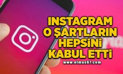 Instagram o şartların hepsini kabul etti!