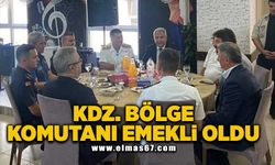 Karadeniz Bölge Komutanı emekli oldu