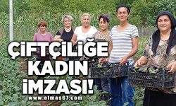 Çiftçiliğe kadın imzası!