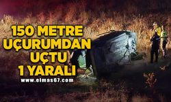 150 Metre uçurumdan uçtu 1 Yaralı