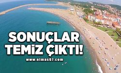 Sonuçlar temiz çıktı!