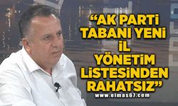 "Ak Parti tabanı yeni il yönetim listesinden rahatsız"