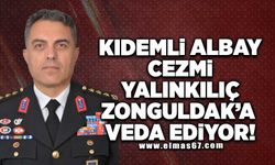 Kıdemli Albay Cezmi Yalınkılıç Zonguldak'a veda ediyor!