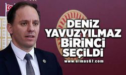 Deniz Yavuzyılmaz birinci seçildi!