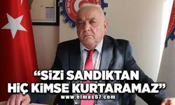 Sizi sandıktan hiç kimse kurtaramaz!