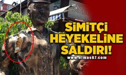 Simitçi heykeline saldırı!