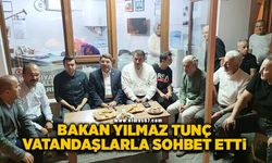 Adalet Bakanı Yılmaz Tunç, vatandaşlarla sohbet etti