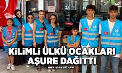 Kilimli Ülkü ocakları aşure dağıttı.