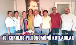 Gazetenin kuruluş yıldönümünü kutladılar