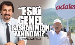 Eski Genel Başkanımızın yanındayız!