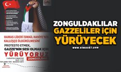 Zonguldaklılar Gazzeliler için yürüyecek