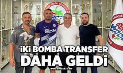 İki bomba transfer daha geldi