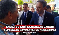 Enerji ve Tabii Kaynaklar Bakanı Alparslan Bayraktar Zonguldak'ta