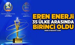 Eren Enerji 35 ülke arasında birinci oldu