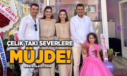 Çelik takı severlere müjde!