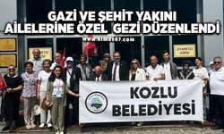 Gazi ve Şehit Yakını Ailelerine Özel Gezi Düzenlendi