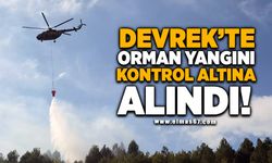 Devrek’te orman yangını kontrol altına alındı