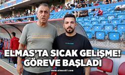 Elmas'ta sıcak gelişme: Göreve başladı