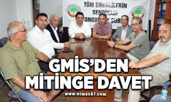 GMİS'den mitinge davet