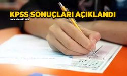 KPSS lisans sonuçları açıklandı