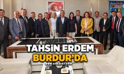 Tahsin Erdem Burdur'da