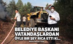 Belediye başkanı vatandaşlardan öyle bir şey rica ettiki...