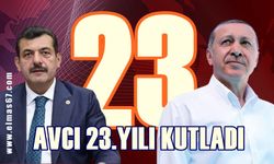 Muammer Avcı AK Parti’nin 23’üncü yaşını kutladı