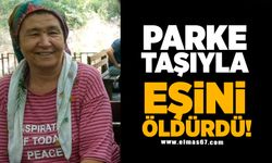 Parke taşıyla eşini öldürdü