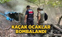 3 kaçak maden ocağı bombalanarak imha edildi