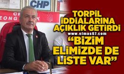 Torpil iddialarına açıklık getirdi! "Bizim elimizde de liste var"