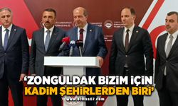 KKTC Cumhurbaşkanı Tatar, "Zonguldak, bizler için kadim şehirlerinden biri"