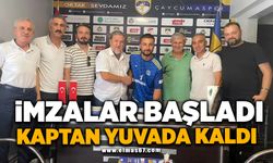 İmzalar başladı: Kaptan yuvada kaldı